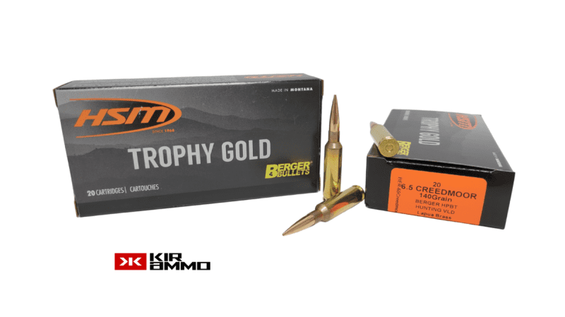 HSM 6.5 Creedmoor 140 Grain BERGER Hunting VLD e1640978849317