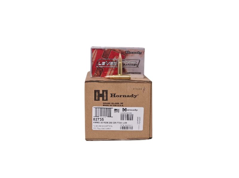 Hornady LEVERevolution .35 Rem CASE 200 Grain FTX