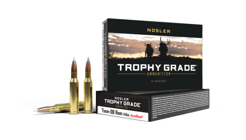 Nosler Trophy Grade 7mm 08 140 Grain AccuBond