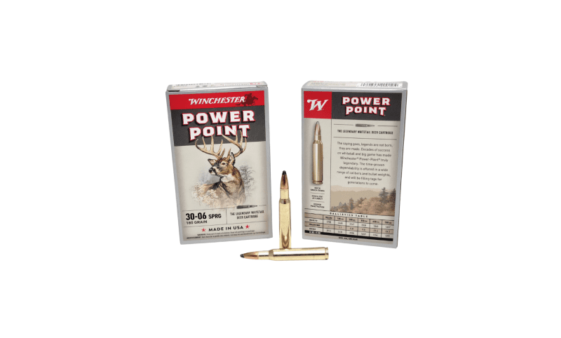 winchester power point .30 06 180 grain ppt